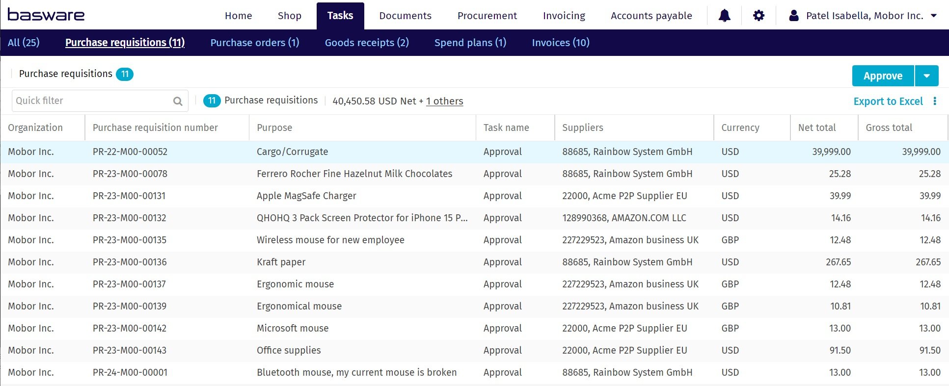 Product Release Notes Procurement Platform highlights in February releases